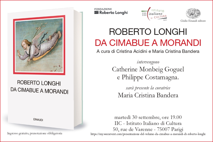 Invito Longhi 30 settembre IIC ore 19